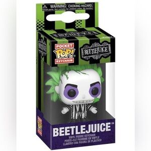 Beetlejuice Funko Pop keychain